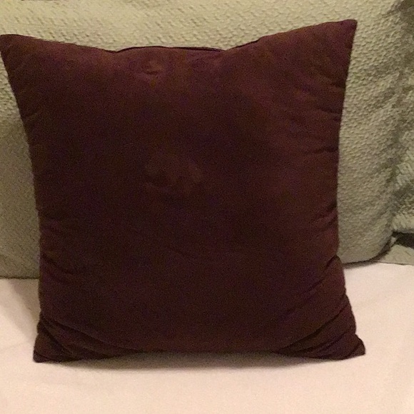 Brown Accent Pillow - Picture 2 of 2